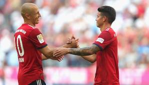 Kovac könnte jedoch auch auf eine Dreierkette mit Süle, Boateng und Hummels umstellen. Alaba und Kimmich würden in einem solchen System etwas offensivere Rollen über die Außen annehmen und Goretzka und James das Zentrum besetzen.