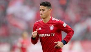 James Rodriguez vom FC Bayern München