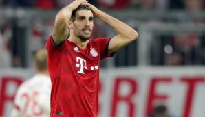 VERLIERER - Javi Martinez: Mit Kimmich und Goretzka vertraut Kovac auf eine spielstarke Doppelsechs. Da ist kein Platz für den wackeren Kämpfer Martinez.