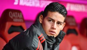 Die Zukunft von James Rodriguez ist ungewiss.