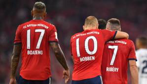 Jerome Boateng, Arjen Robben und Franck Ribery sind gegen Stuttgart nicht dabei.