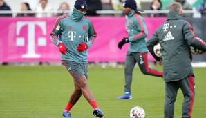 Jerome Boateng trainierte am Donnerstag wieder mit der Mannschaft.