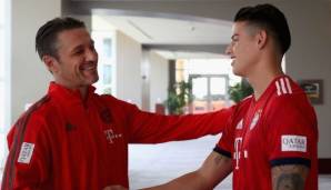 Niko Kovac und James Rodriguez arbeiten noch bis mindestens Sommer 2019 zusammen.