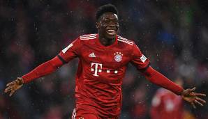 Alphonso Davies erzielte gegen den FSV Mainz 05 sein erstes Pflichtspieltor für den FC Bayern München.