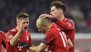 Joshua Kimmich und Arjen Robben spielten mehrere Jahre gemeinsam für den FC Bayern München.