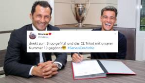 Coutinho hat noch gegen keinen Ball getreten, da klingelt es bereits in der Vereinskasse!