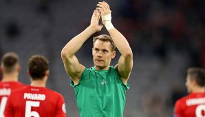 Manuel Neuer freut sich über die Unterstützung von Manuel Neuer.