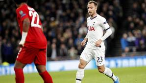 Christian Eriksen steht bei Tottenham Hotspur unter Vertrag.