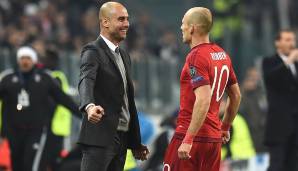 Robben konnte beim FC Bayern viel von Pep lernen - auch im fortgeschrittenen Alter.