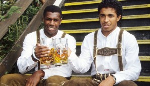 Bernardo (l.) und Mazinho beim Münchner Oktoberfest.