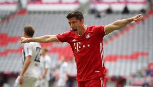 Robert Lewandowski sieht trotz überragender Leistungen Luft nach oben.