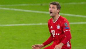 Thomas Müller sah gegen Atletico die Gelbe Karte.