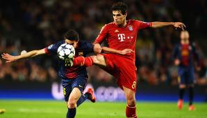 PLATZ 14 - JAVI MARTINEZ (SPANIEN): 165 Spiele / 9 Tore. Martinez wechselte 2012 für die Rekordsumme von 40 Millionen Euro von Bilbao nach München und feierte neben acht deutschen Meisterschaften auch zwei Champions-League-Triumphe.