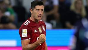 Robert Lewandowski hat zum siebten Mal in Serie am 1. Spieltag in der Bundesliga getroffen.