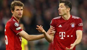 Thomas Müller hofft auf einen Verbleib von Robert Lewandowski.