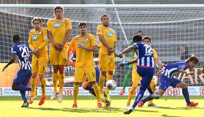 Kein Durchkommen! Die Hertha kam gegen 1899 nicht über ein Remis hinaus