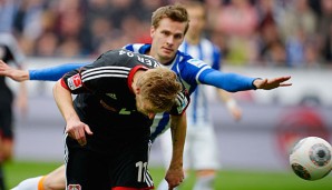 Stefan Kießling erzielte mit diesem Kopfball das früheste Tor der laufenden Bundesliga-Saison