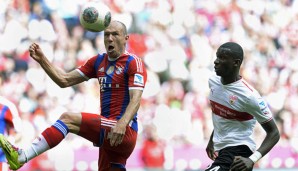 Hohe Fußballkunst wie hier von Arjen Robben bekamen die Zuschauer selten zu sehen