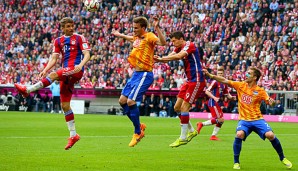 Viel hochklassigen Fußball gab's in der Allianz Arena nicht zu sehen