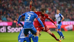 Thomas Müller blieb gegen 1899 Hoffenheim ein Tor verwehrt