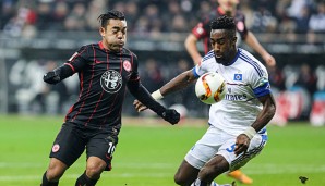 Der HSV gastierte bei Eintracht Frankfurt