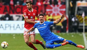 Das Match des FSV Mainz gegen die Lilien war meist hart umkämpft