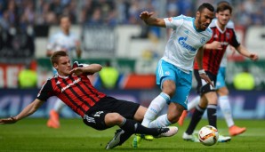 Eric Maxim Choupo-Moting hatte im Audi-Sportpark keinen leichten Stand