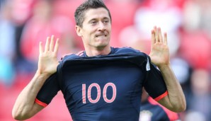 Robert Lewandowski erzielte gegen Mainz seine Bundesliga-Tore 100 und 101