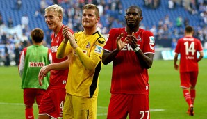 Mit einem soliden Platz im Mittelfeld können Goalgetter Anthony Modeste und Co. gut leben