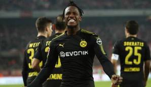 Michy Batshuayi erzielte nach 35 Minuten das 1:0 für den BVB.