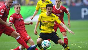 Nur Sahin gehörte gegen den VfB Stuttgart zu den besten Spielern beim BVB.