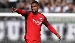 Kevin-Prince Boateng erzielte das erste Tor der Eintracht in dieser Saison