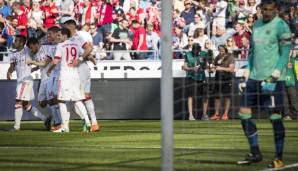 Thomas Müller erzielte in Hannover sein 50. Auswärtstor in der Bundesliga.