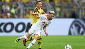 Kevin Kampl: Sehr präsent im Mittelfeld, hatte die meisten Ballaktionen und spielte kluge Pässe. Schaffte es aber nicht, sich gegen die Dortmunder Zentrale nachhaltig zu behaupten. Note: 3.