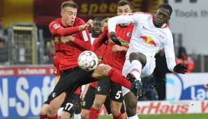 Der SC Freiburg bekam es am 14. Spieltag mit RB Leipzig zu tun.