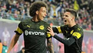 Axel Witsel (l.) erzielte das 1:0 für Borussia Dortmund gegen RB Leipzig.