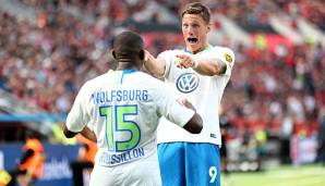 Wout Weghorst traf erstmals für Wolfsburg in der Bundesliga.