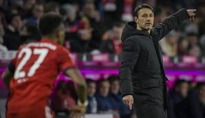 Niko Kovac während dem Bundesligaspiels des FC Bayern gegen den FC Schalke 04.