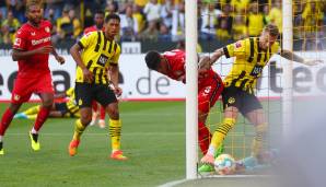 De BVB gewann zum Saisonauftakt mit 1:0 gegen Bayer Leverkusen.