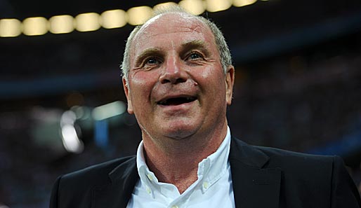 Uli Hoeneß hat gut lachen: 20 Millionen Euro kommen durch den CL-Einzug der Bayern in die Kasse