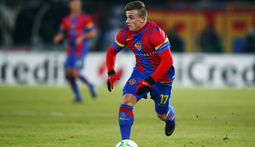 Der Schweizer Xherdan Shaqiri spielt seit 2011 beim FC Basel