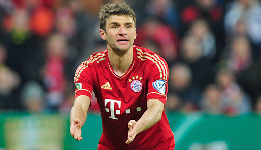 Thomas Müller und Bayern München wollen im Rückspiel nicht locker lassen