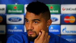 Kevin-Prince Boateng freut sich auf das Spiel gegen den FC Chelsea