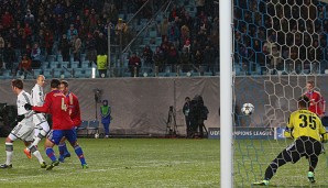 Arjen Robben schoss den FC Bayern in der 17. Minute in Moskau in Führung