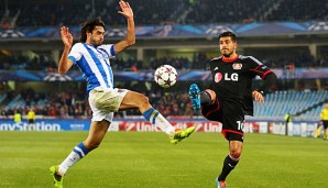 Für Bayer Leverkusen ging es bei Real Sociedad um alles