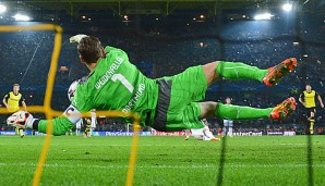 Roman Weidenfeller parierte einen Handelfmeter von di Maria beim Stand von 0:0