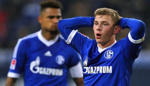 Max Meyer (r.) landete unter Roberto Di Matteo plötzlich auf der Bank