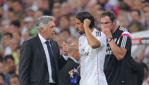 Sami Khedira wird von Carlo Ancelotti gegen Basel nicht berücksichtigt