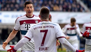 Lewandowski und Ribery sind derzeit beide verletzt