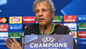 Lucien Favre geht in seine erste CL-Saison mit Gladbach